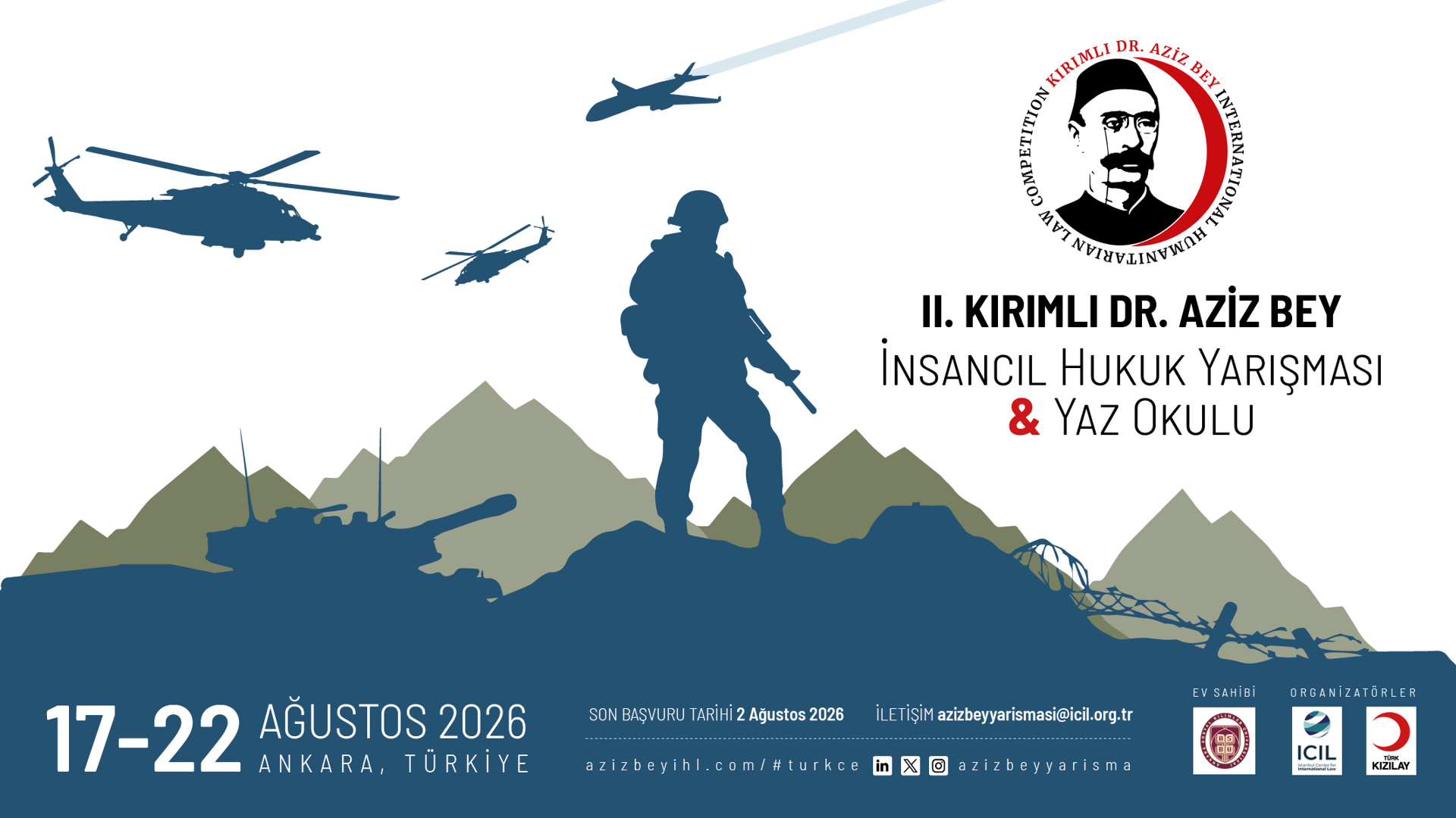 II. Kırımlı Dr. Aziz Bey İnsancıl Hukuk Yarışması & Yaz Okulu II. Kırımlı Dr. Aziz Bey İnsancıl Hukuk Yarışması & Yaz Okulu