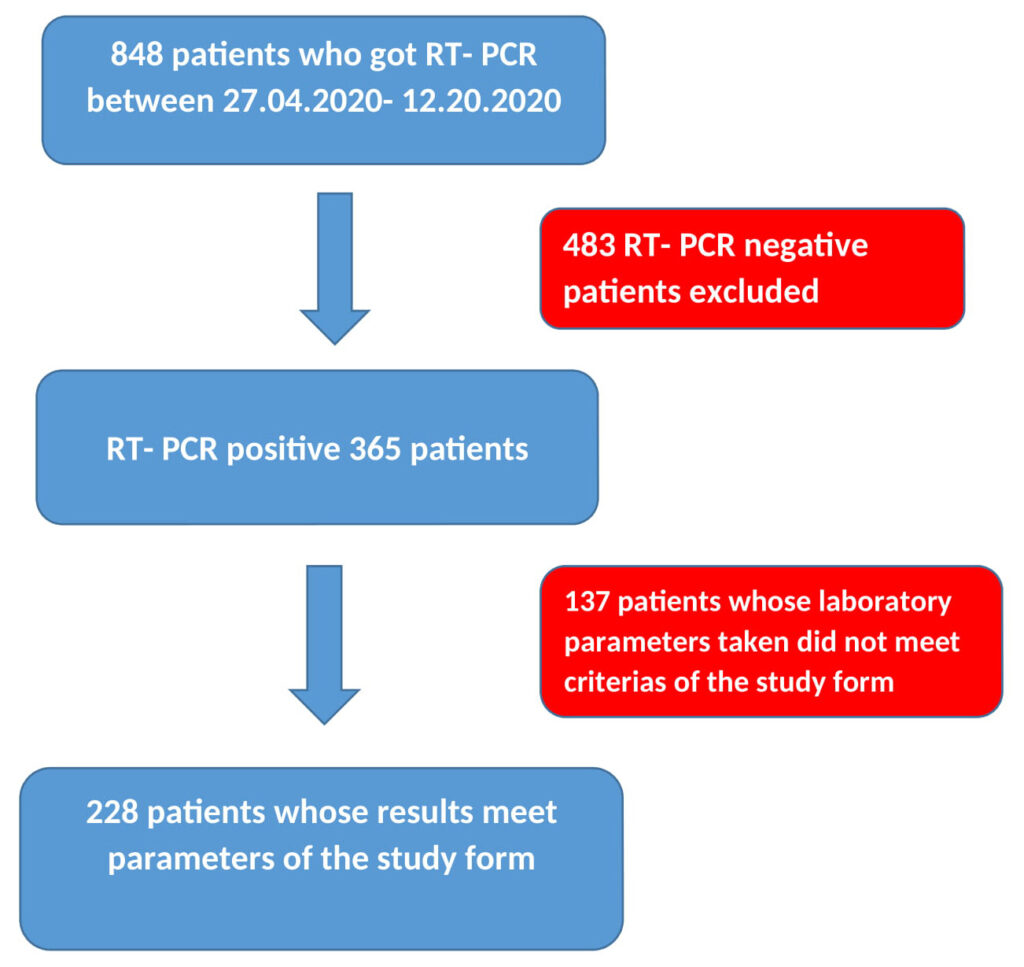Figure 1. The flow diagram for patient selection.