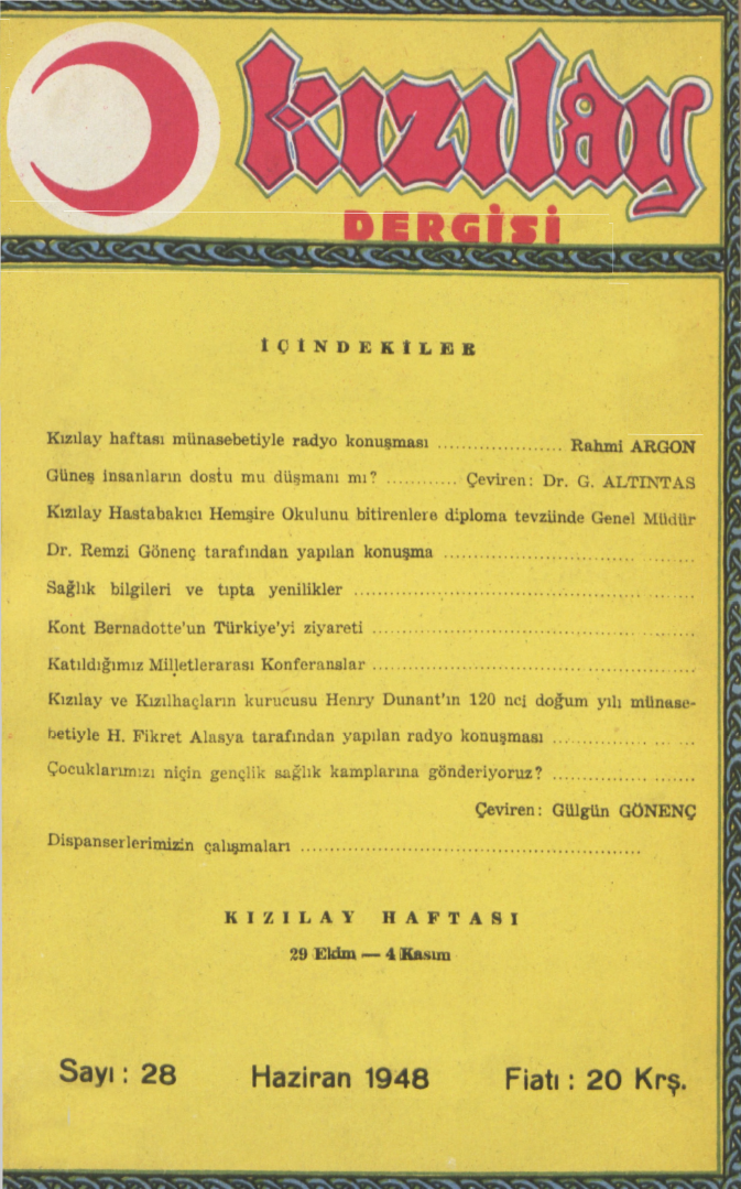 Kızılay Sayı 28 – 1948