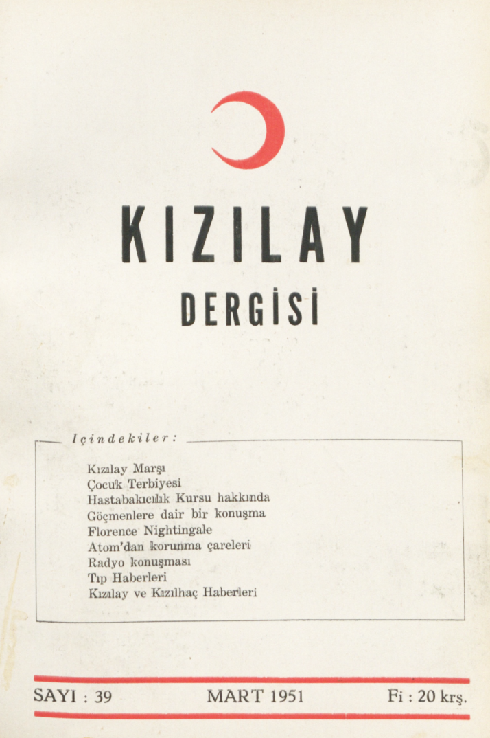 Kızılay Sayı 39 – 1951