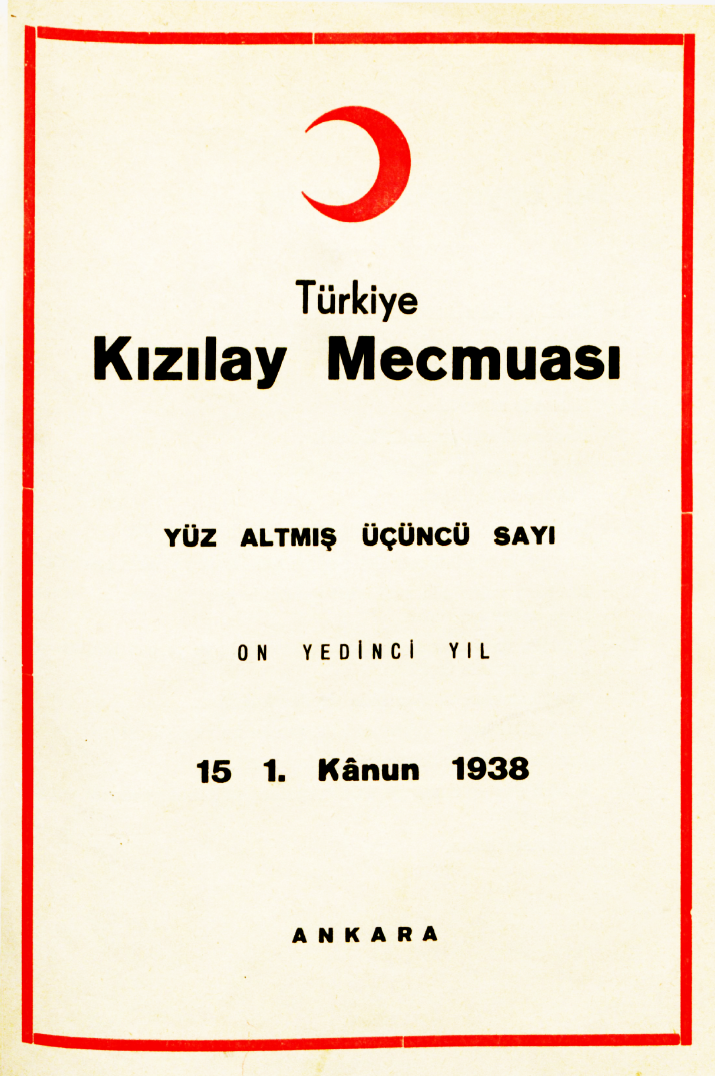 Kızılay Mecmuası Sayı 163 – 1938