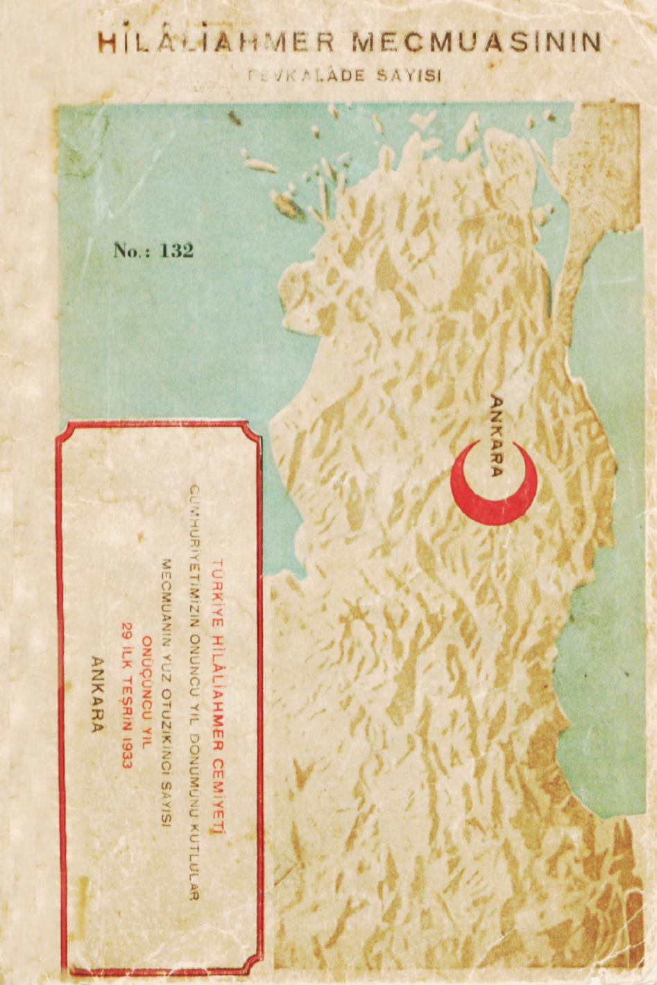 Hilâliahmer Mecmuası Sayı 132 – 1933