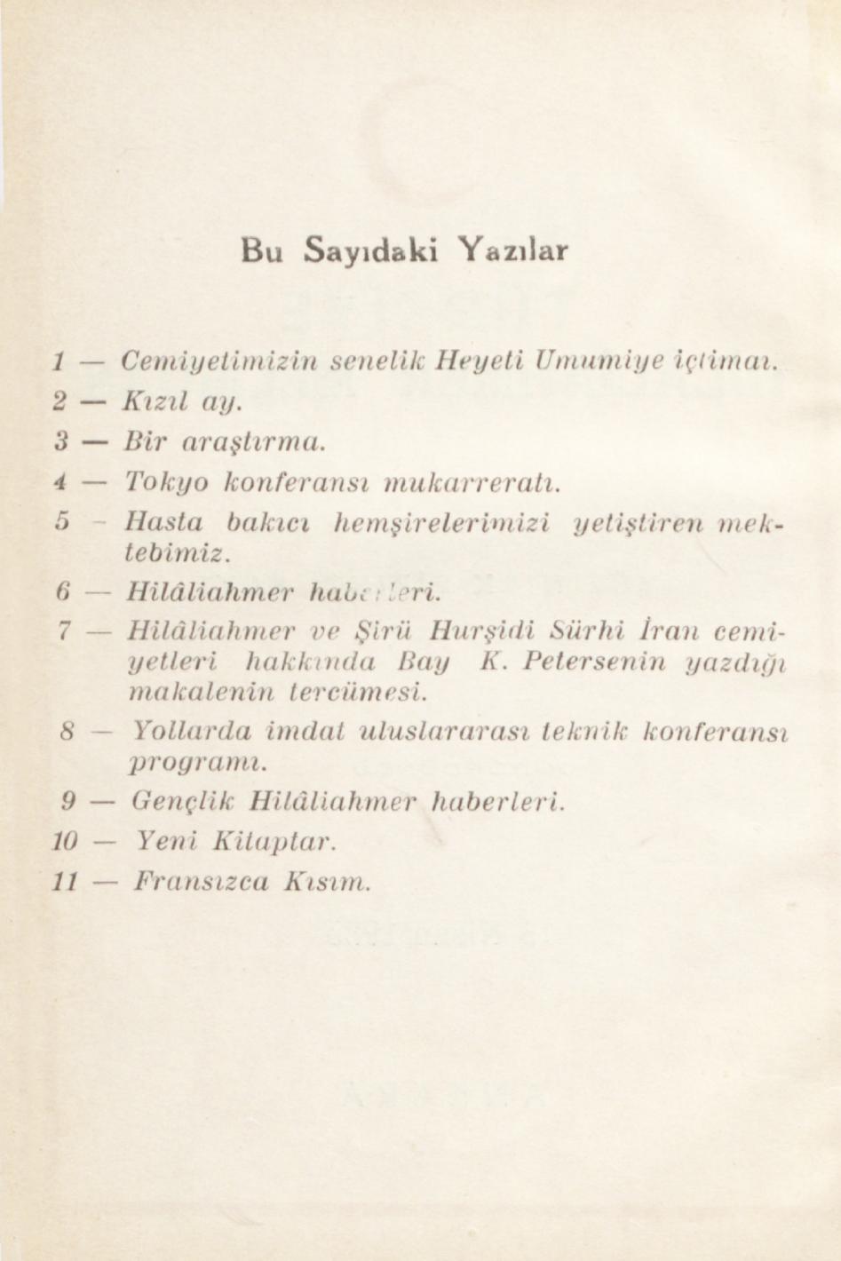 Hilâliahmer Mecmuası Sayı 141 – 1935