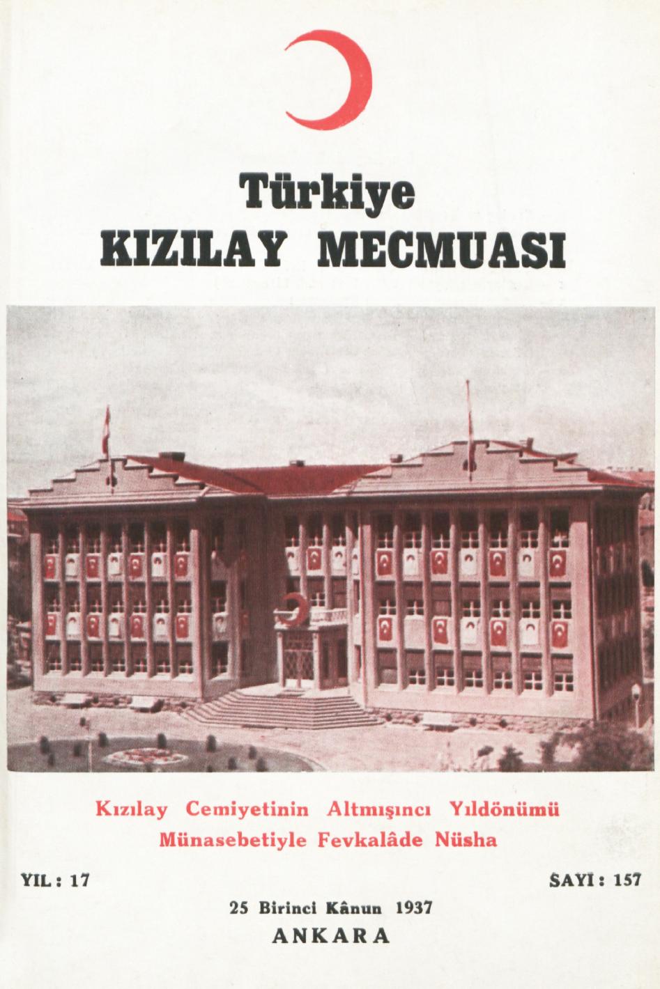 Hilâliahmer Mecmuası Sayı 157 – 1937